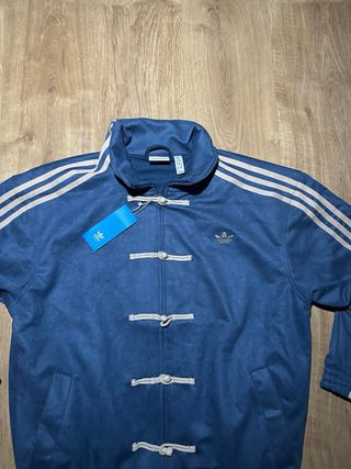 Chaqueta Adidas Edición China Azul Unisex