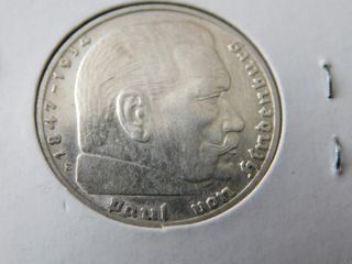 Moneda 2 Reichsmark Plata 1937 E