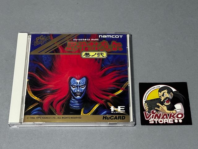 Genpei Touma Den PC Engine Hucard NTSC-J Reg.card