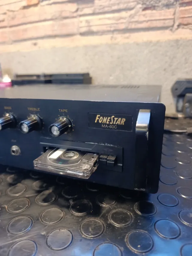 Amplificador Fonestar MA-600 con reproductor de ci
