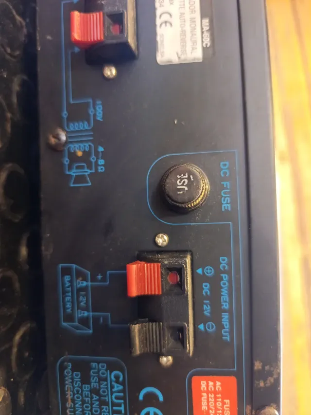 Amplificador Fonestar MA-600 con reproductor de ci