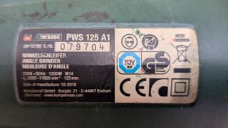 Amoladora / radial Parkside