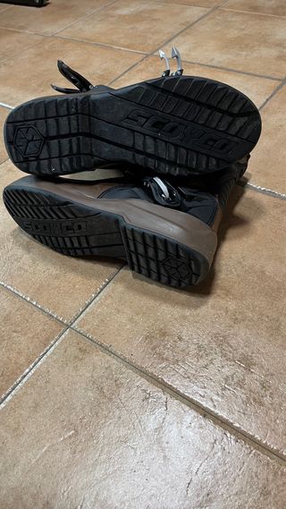Botas Moto Scoyco Impermeables Marrón talla 42