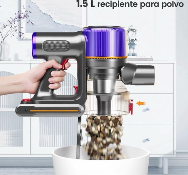 Aspiradora FYRAEN con pantalla táctil