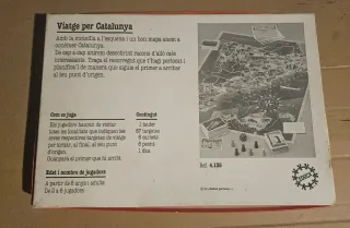 Juego de mesa Viatge per Catalunya, vintage