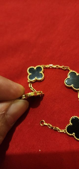 Pulsera Van Cleef & Arpels Oro Negro