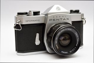 Cámara Pentax Spotmatic + Lente Super Takumar 35mm