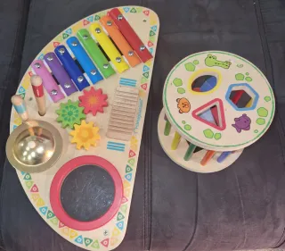 Juguetes educativos madera