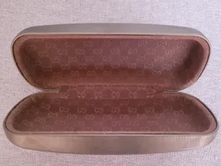 Elegante custodia Occhiali Gucci Oro