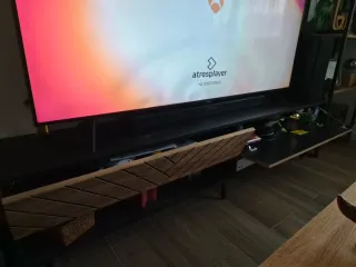 Mueble TV madera y metal