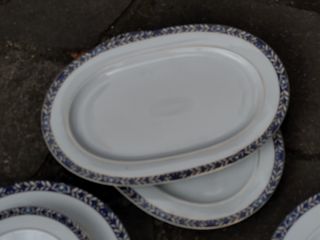Set Piatti Thun Porcellana Blu e Bianco