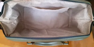 Borsone vintage verde