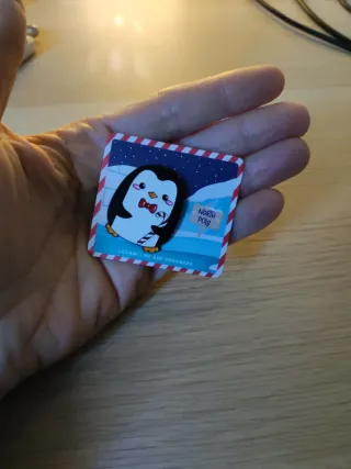 Spilla Legami Pinguino Polo Nord