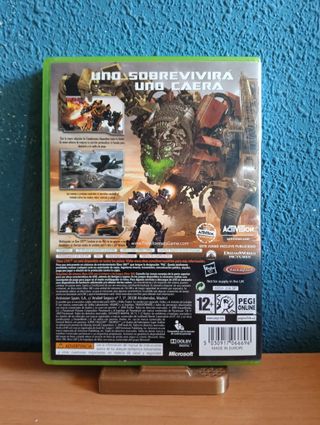 Transformers La Venganza de los Caídos Xbox 360