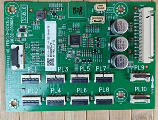 Repuestos originales TV TCL 55Q6C placas