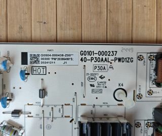 Repuestos originales TV TCL 55Q6C placas