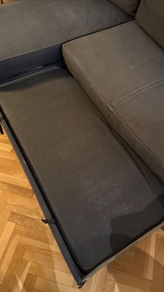 Sofá cama 3 plazas con chaise longue IKEA VILASUND