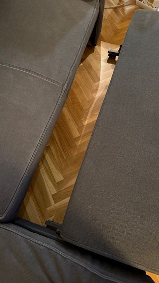 Sofá cama 3 plazas con chaise longue IKEA VILASUND