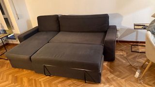 Sofá cama 3 plazas con chaise longue IKEA VILASUND