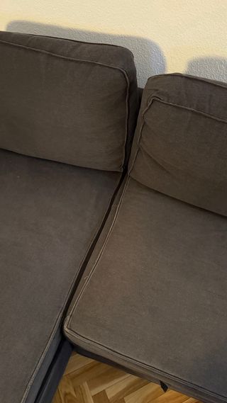 Sofá cama 3 plazas con chaise longue IKEA VILASUND