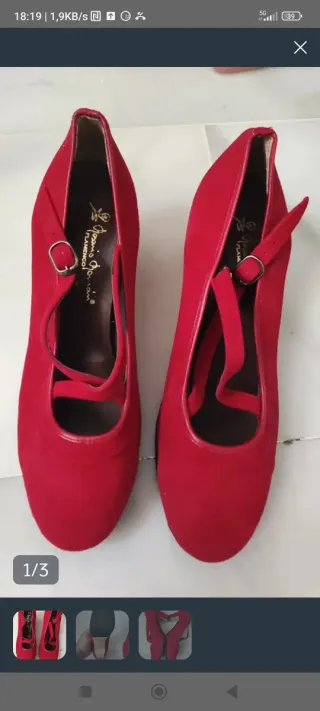 Zapatos Flamenca Rosario Román Nuevos
