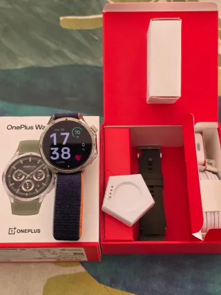 OnePlus Watch 3 46mm Plata + Accesorios