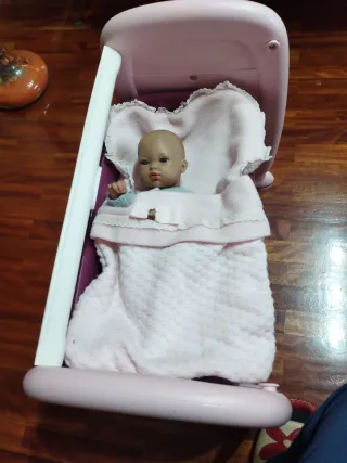 Culla per bambole Baby Nurse con accessori opzionali