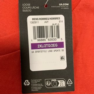 Under Armour Camiseta Hombre XXL nueva
