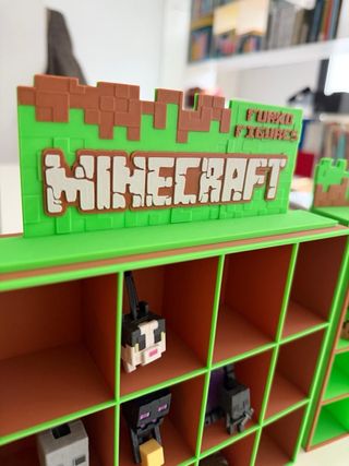 Expositor Minecraft Figuras Kinder Joy