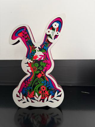 Decoración Pascua Conejo con opción NFC