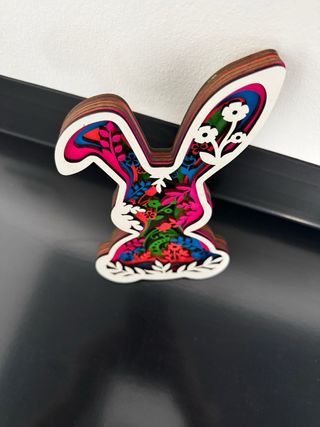 Decoración Pascua Conejo con opción NFC