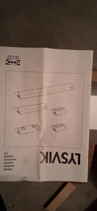 Luci LED per armadio Lysvik