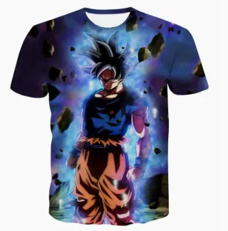 Camiseta Dragon Ball Z Goku Ultra Instinto