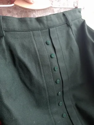 Gonna misto lana - Vintage