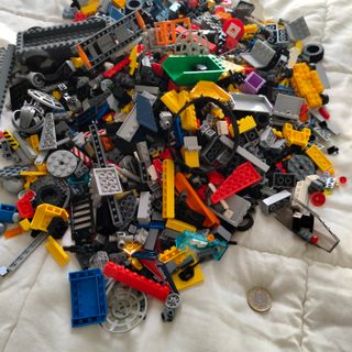 Enorme lotto di pezzi Lego originali