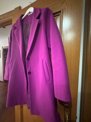 Chaquetón morado