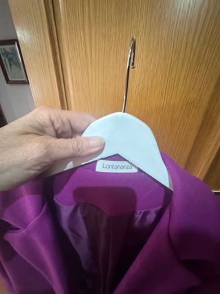 Chaquetón morado