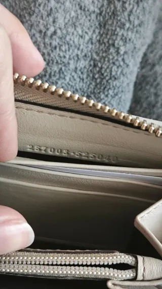 Cartera Monedero Gucci Ophidia Beige Marrón