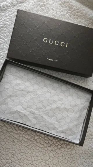 Cartera Monedero Gucci Ophidia Beige Marrón