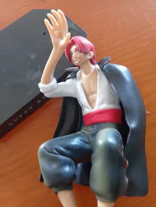 Figura One Piece Shanks y Luffy
