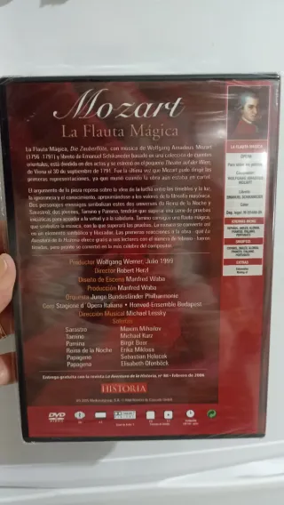 DVD Mozart La Flauta Mágica