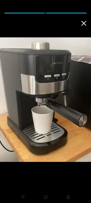 Cafetera Espresso Cecotec Nueva
