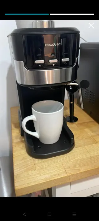 Cafetera Espresso Cecotec Nueva