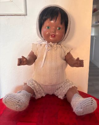 Muñeco antiguo de composicion