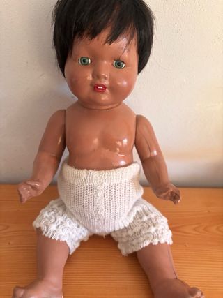 Muñeco antiguo de composicion