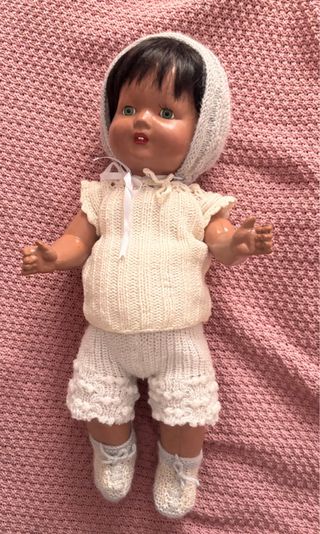 Muñeco antiguo de composicion