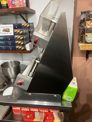 Máquina para extender masa de pizza