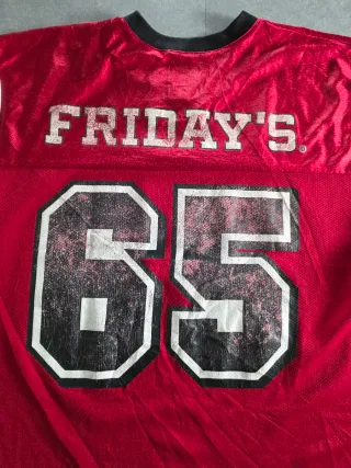 Maglia Vintage Bishop 65 Friday's Rossa