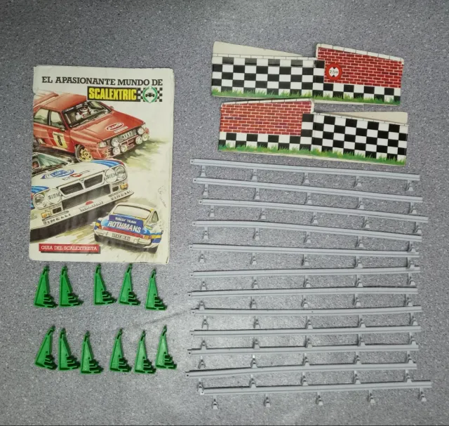 Accesorios Scalextric, Soportes, vallas y puentes