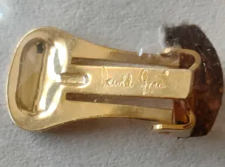 Lote 3 pares pendientes clip vintage